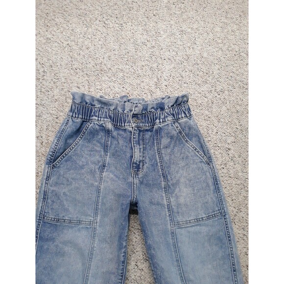 Willow + Root High Rise The Paper Bag Cargo Skinny 29 - Picture 2 of 6